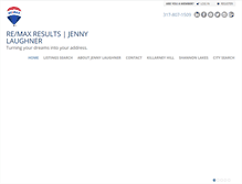Tablet Screenshot of jennylaughner.com